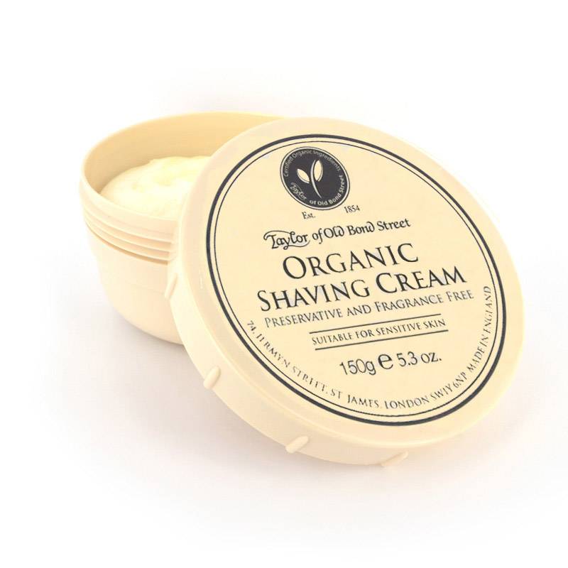 Taylor of Old Bond Street Scheercreme - Organic 150 g