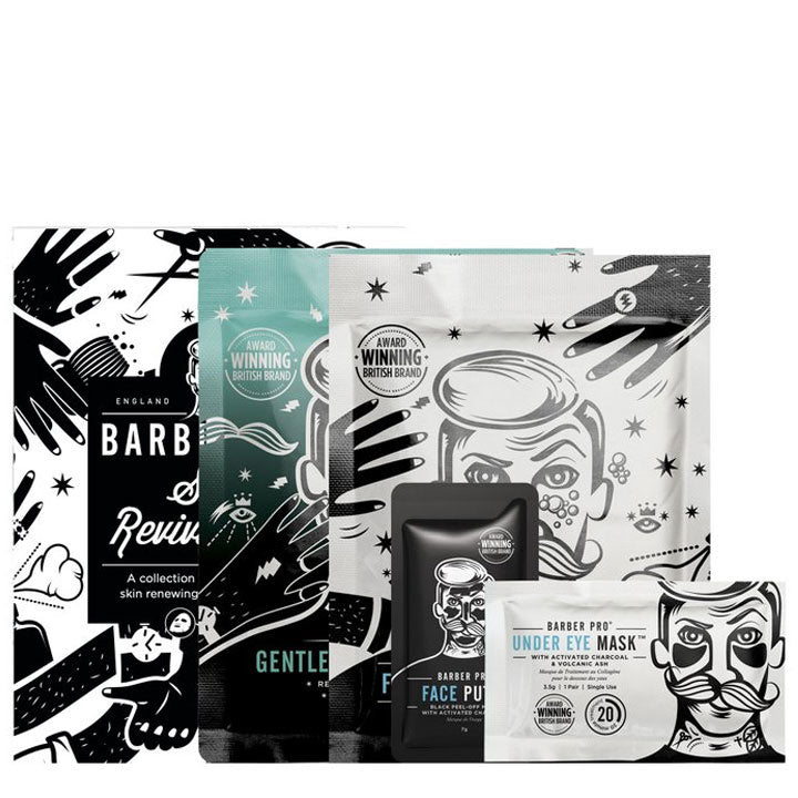 Barber Pro Skin Revival Masker Set