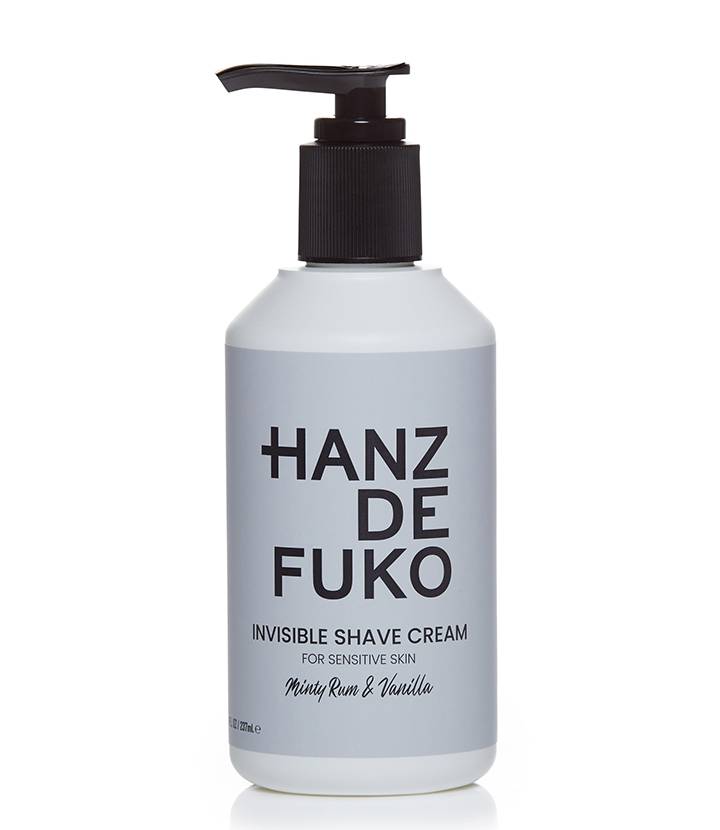 Hanz de Fuko Invisible Shave Cream 237 ml