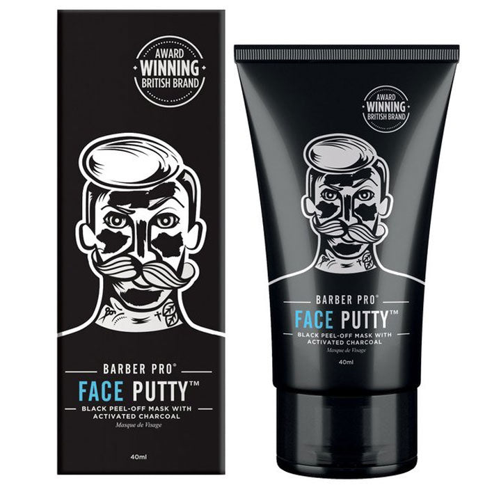 Barber Pro Putty Peel Off Gezichtsmasker Tube 40 ml