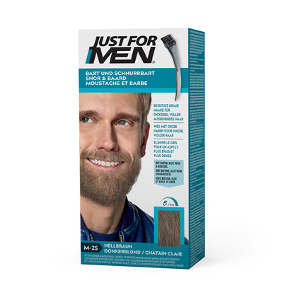 Image of product Mustache & Beard – Light Brown M-25