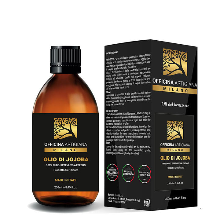 Officina Artigiana Milano 100% Pure Certified Jojoba Oil