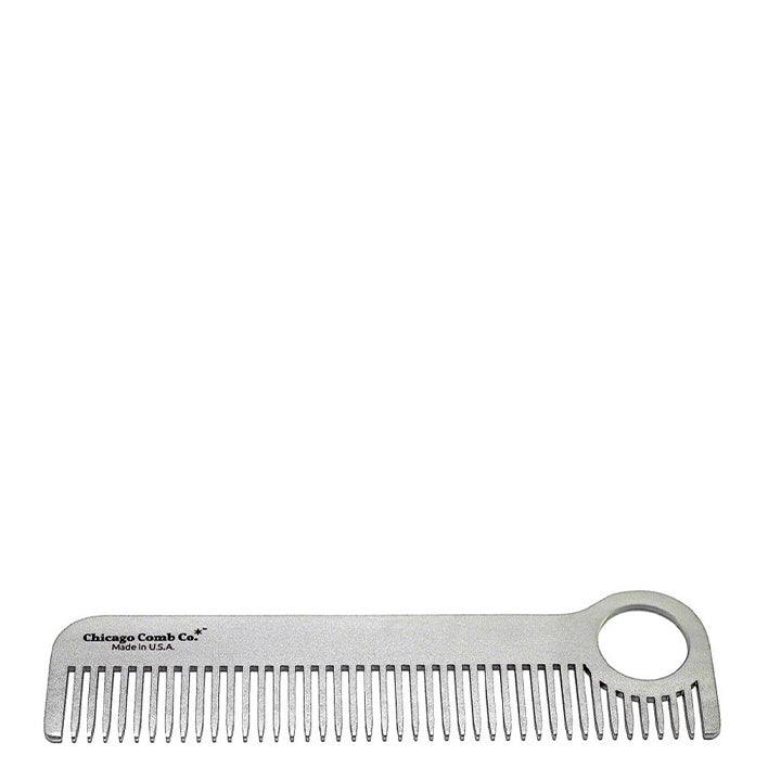 Chicago Comb Co. Haarkamm Modell Nr. 1 – Edelstahl