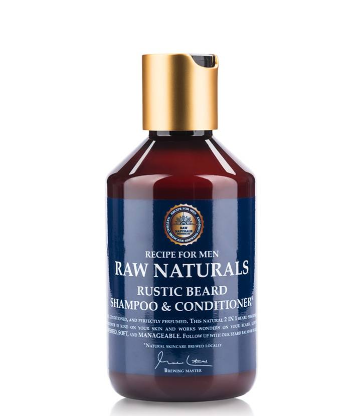 RAW Naturals Rustic Baard Shampoo & Conditioner 250 ml