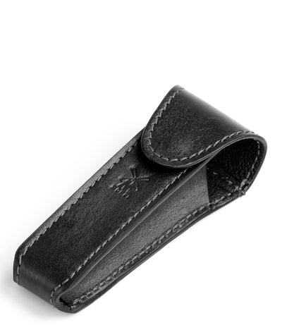 Image de Safety Razor Case – Black Leather
