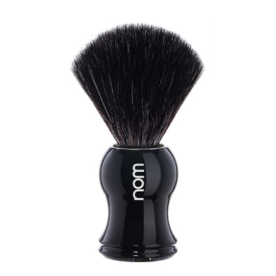 Image de Shaving Brush Gustav – Black – Black Fibre