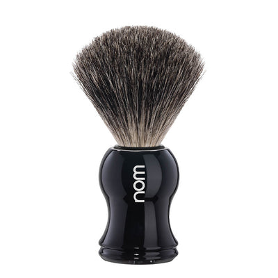 Image de Shaving Brush Gustav – Black – Pure Badger