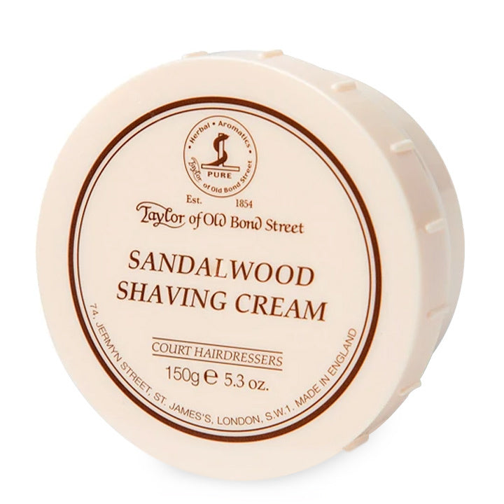 Taylor of Old Bond Street Scheercreme - Sandalwood 150 g